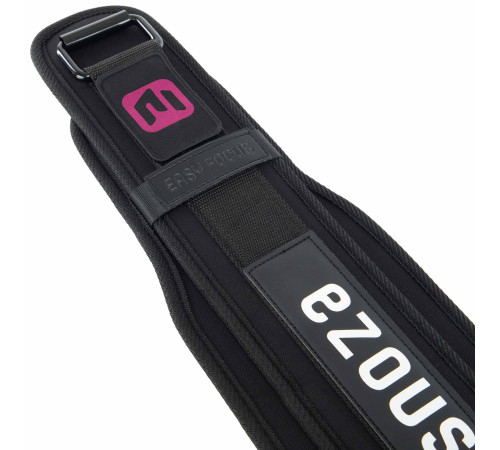 Пояс атлетичний текстильний EZOUS TRAINING BELT спинка-14см розмір S-L чорний