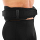 Пояс атлетичний текстильний EZOUS TRAINING BELT спинка-14см розмір S-L чорний