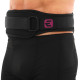 Пояс атлетичний текстильний EZOUS WEIGHT LIFTING BELT спинка-12см розмір S-L чорний