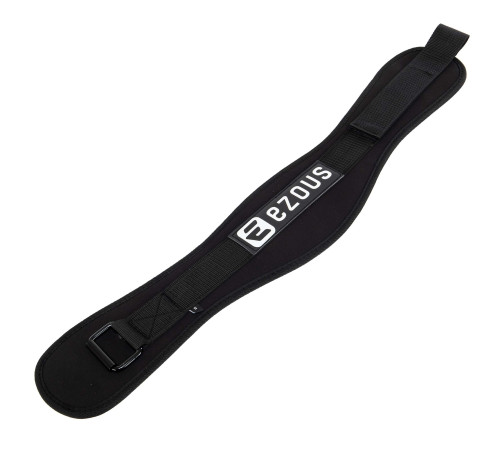 Пояс атлетичний текстильний EZOUS LIFTING BELT спинка-15см розмір S-L чорний