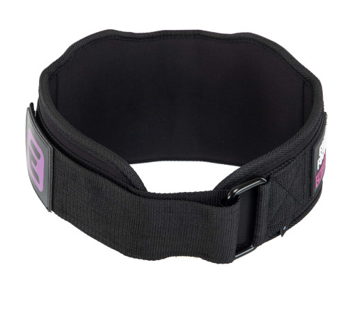 Пояс атлетический текстильный EZOUS POWER BELT ARMOR спинка-18см размер S-L черный