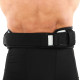 Пояс атлетичний текстильний EZOUS CARBON FIBER BELT WITH WAIST PAD спинка-16см розмір S-L чорний