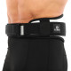 Пояс атлетичний текстильний EZOUS CARBON FIBER BELT WITH WAIST PAD спинка-16см розмір S-L чорний
