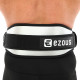 Пояс атлетичний текстильний EZOUS CARBON FIBER BELT WITH WAIST PAD спинка-16см розмір S-L чорний