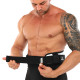Пояс атлетичний текстильний EZOUS CARBON FIBER BELT WITH WAIST PAD спинка-16см розмір S-L чорний