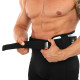 Пояс атлетичний текстильний EZOUS CARBON FIBER BELT WITH WAIST PAD спинка-16см розмір S-L чорний