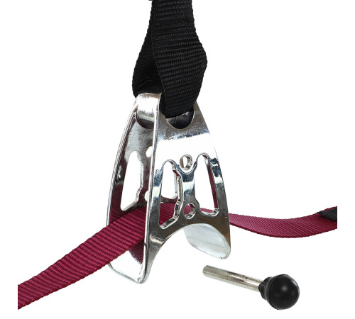 Петлі тренувальні EZOUS SUSPENSION STRAP (rip 60) F45 model чорний-фіолетовий