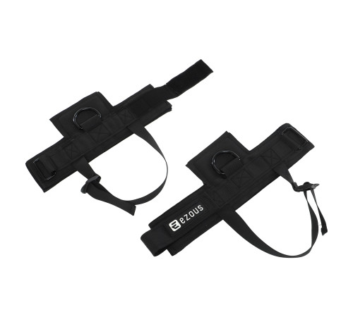 Тренировочная система для скоростных и силовых тренировок EZOUS BOXING RESISTANCE BANDS черный
