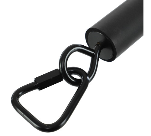 Палиця-тренажер PORTABLE RESISTANCE WEIGHT BAND BAR EZOUS чорний-фіолетовий
