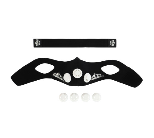 Маска тренувальна дихальна для кросфіту Training Mask SP-Sport чорний