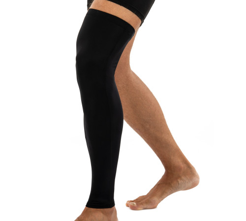 Рукав спортивный для ног компрессионный баскетбольный SP-Sport S-XL 1шт цвета в ассортименте
