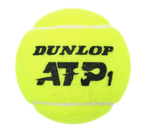 М'ячі для великого тенісу DUNLOP ATP 3шт салатовий