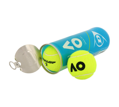 М'ячі для великого тенісу DUNLOP AUSTRALIAN OPEN 3 шт салатовий