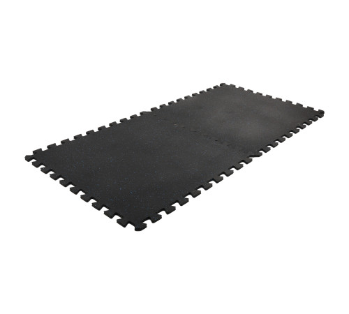 Модульне спортивне покриття для підлоги мат-пазл SP-Sport 1шт 100x100x1,5см чорний