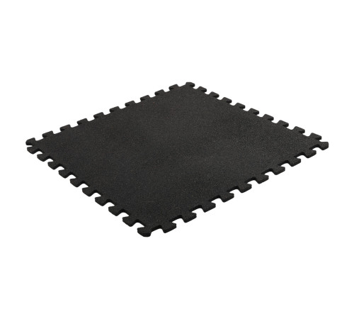 Модульне спортивне покриття для підлоги мат-пазл SP-Sport 1шт 100x100x1,5см чорний-білий