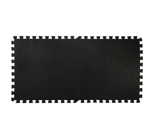 Модульне спортивне покриття для підлоги мат-пазл SP-Sport 1шт 100x100x1,5см чорний-білий