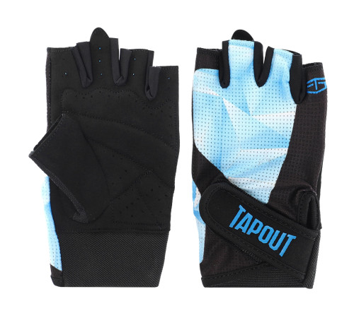 Перчатки спортивные TAPOUT M-XL черный-синий