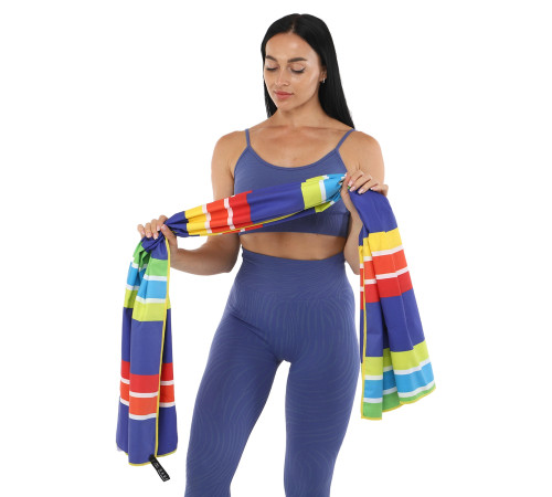 Рушник для пляжу та басейну з мікрофібри RAINDOW BEACH TOWEL 80х160см кольори в асортименті