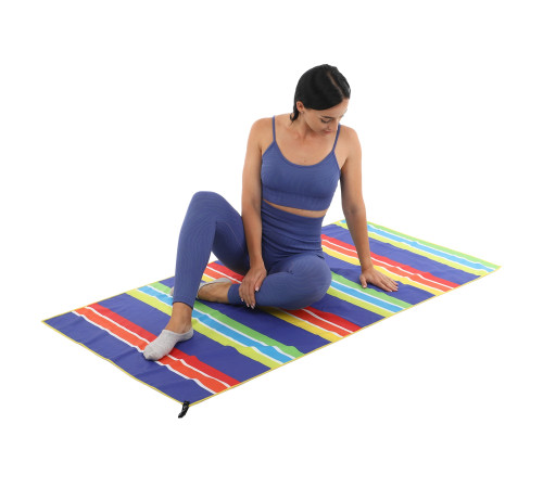 Рушник для пляжу та басейну з мікрофібри RAINDOW BEACH TOWEL 80х160см кольори в асортименті