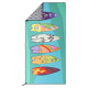 Рушник для пляжу та басейну з мікрофібри SURFBOARD BEACH TOWEL 80х160см кольори в асортименті