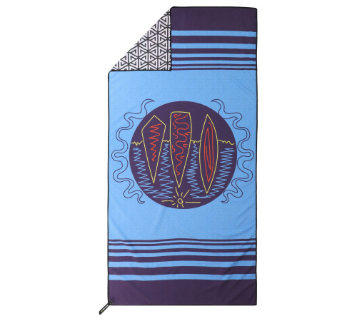Рушник для пляжу та басейну з мікрофібри SURFBOARD BEACH TOWEL 80х160см кольори в асортименті