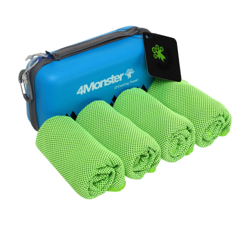 Комплект полотенец спортивных охлождающих COOLING TOWEL 4Monster 4шт цвета в ассортименте