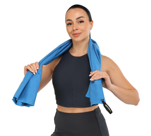 Рушник спортивний антибактеріальний ANTIBACTERIAL TOWEL 4Monster 60x120см кольори в асортименті