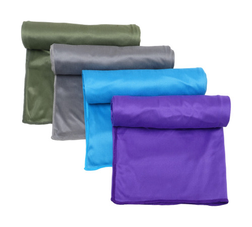 Полотенце спортивное из микрофибры в чехле EVA CASE SPORTS TOWEL FRYFAST 4Monster 40х80см цвета в ассортименте
