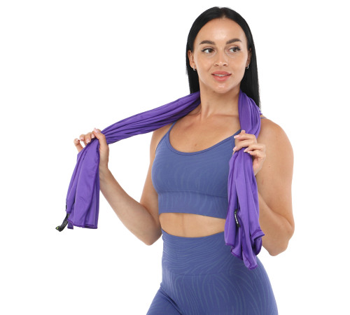 Полотенце спортивное из микрофибры в чехле EVA CASE SPORTS TOWEL FRYFAST 4Monster 70х135см цвета в ассортименте