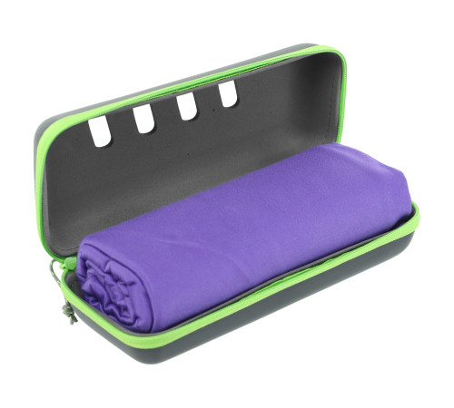 Полотенце спортивное из микрофибры в чехле EVA CASE SPORTS TOWEL FRYFAST 4Monster 70х135см цвета в ассортименте