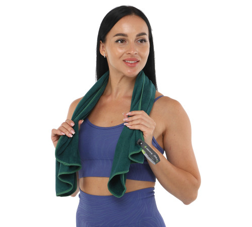 Рушник спортивний з мікрофібри в чохлі TERRY TOWEL 4Monster 50х100см кольори в асортименті