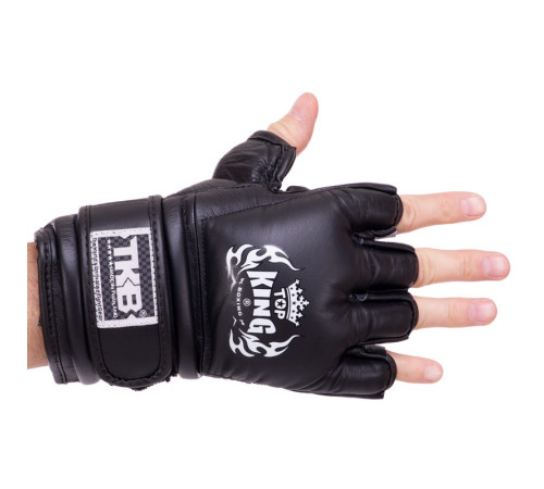 Перчатки для смешанных единоборств MMA TOP KING Extreme S-XL цвета в ассортименте