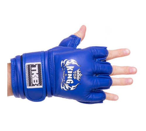 Перчатки для смешанных единоборств MMA TOP KING Extreme S-XL цвета в ассортименте