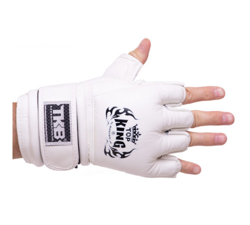 Перчатки для смешанных единоборств MMA TOP KING Extreme S-XL цвета в ассортименте