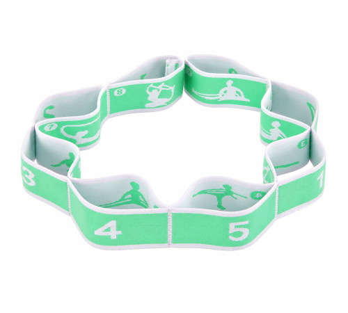 Стрічка еластична з петлями для розтяжки стрічковий еспандер Elastiband SP-Sport кольори в асортименті