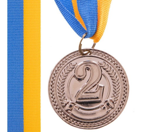 Медаль спортивна зі стрічкою SP-Sport CELEBRITY ø4,5см золото, срібло, бронза