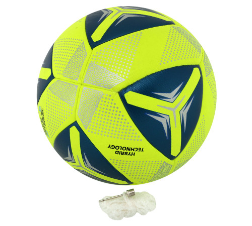 М'яч футбольний HIBRED SOCCER STAR №5 PU жовтий-синій