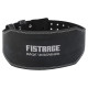 Пояс атлетичний шкіряний FISTRAGE спинка-15см розмір-S-XXL сірий
