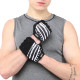 Рукавиці спортивні TAPOUT XS-XL чорний-білий