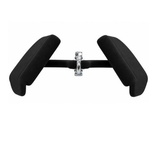 Рукоятка для тяги c узким хватом Pull Down Handle нескользящее покрытие Zelart размер 31х12х15см черный