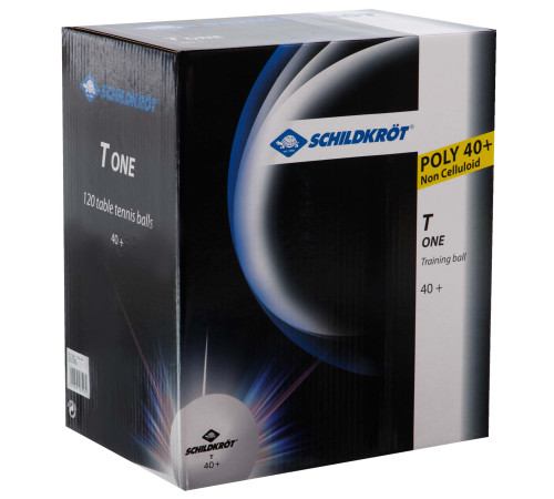 Набір м'ячів для настільного тенісу DONIC 1-T One Poly 40 120шт жовтий