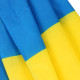 Прапор-плащ для футбольних уболівальників з капюшоном Україна SP-Sport 150х90см