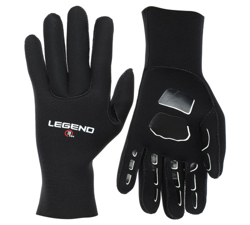 Рукавиці для дайвінгу LEGEND M-XL-8-11 чорний