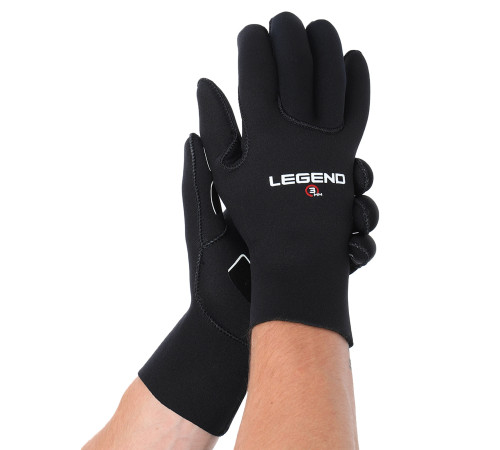 Рукавиці для дайвінгу LEGEND M-XL-8-11 чорний