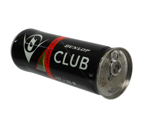 М'ячі для великого тенісу DUNLOP CLUB AC 3шт салатовий