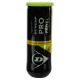 М'ячі для падел тенісу DUNLOP PRO PADEL 3шт салатовий