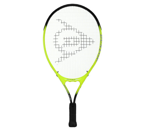Ракетка для великого тенісу дитяча DUNLOP NITRO G000 HQ 5-6років 21" чорний-жовтий
