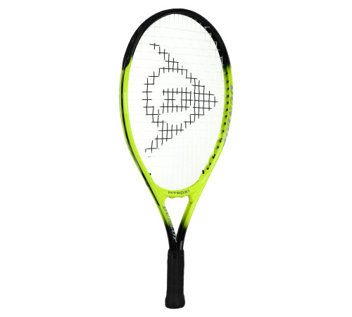 Ракетка для великого тенісу дитяча DUNLOP NITRO G000 HQ 5-6років 21" чорний-жовтий