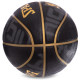 Мяч баскетбольный SPALDING NBA PLATINIUM размер 7 черный-желтый