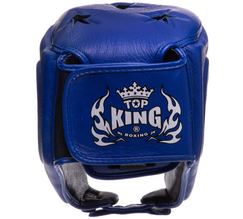 Шолом боксерський відкритий шкіряний TOP KING Super S-XL кольори в асортименті